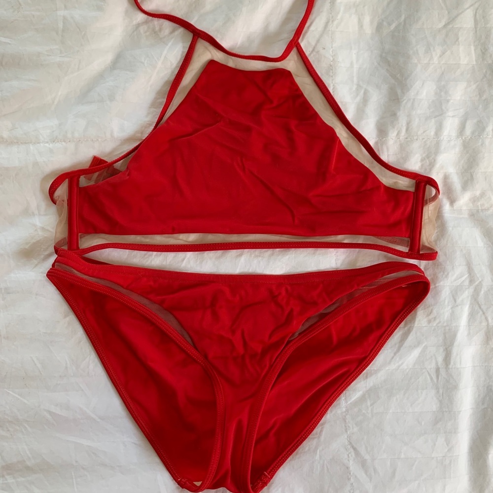 Red bikini